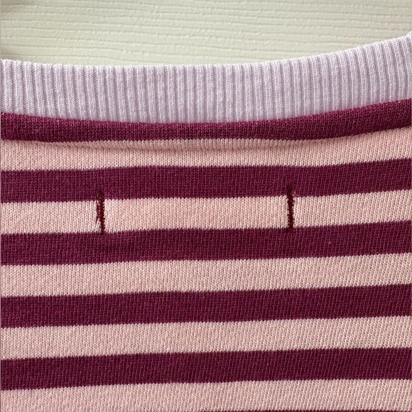 We The Free NWOT Free People Classic Striped Oversized Crewneck Sz XL PTP 29” - Picture 9 of 12